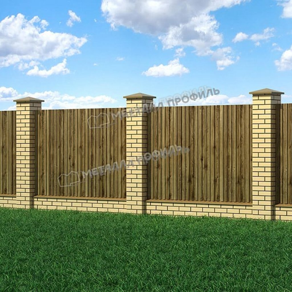 Профлист С21 A ECOSTEEL T-12 0.45 RAL дуб дуб