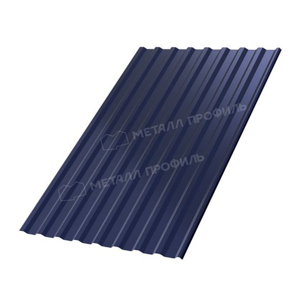 Профлист МП20 R PURMAN-20 0.5 RAL citrine темно-синий