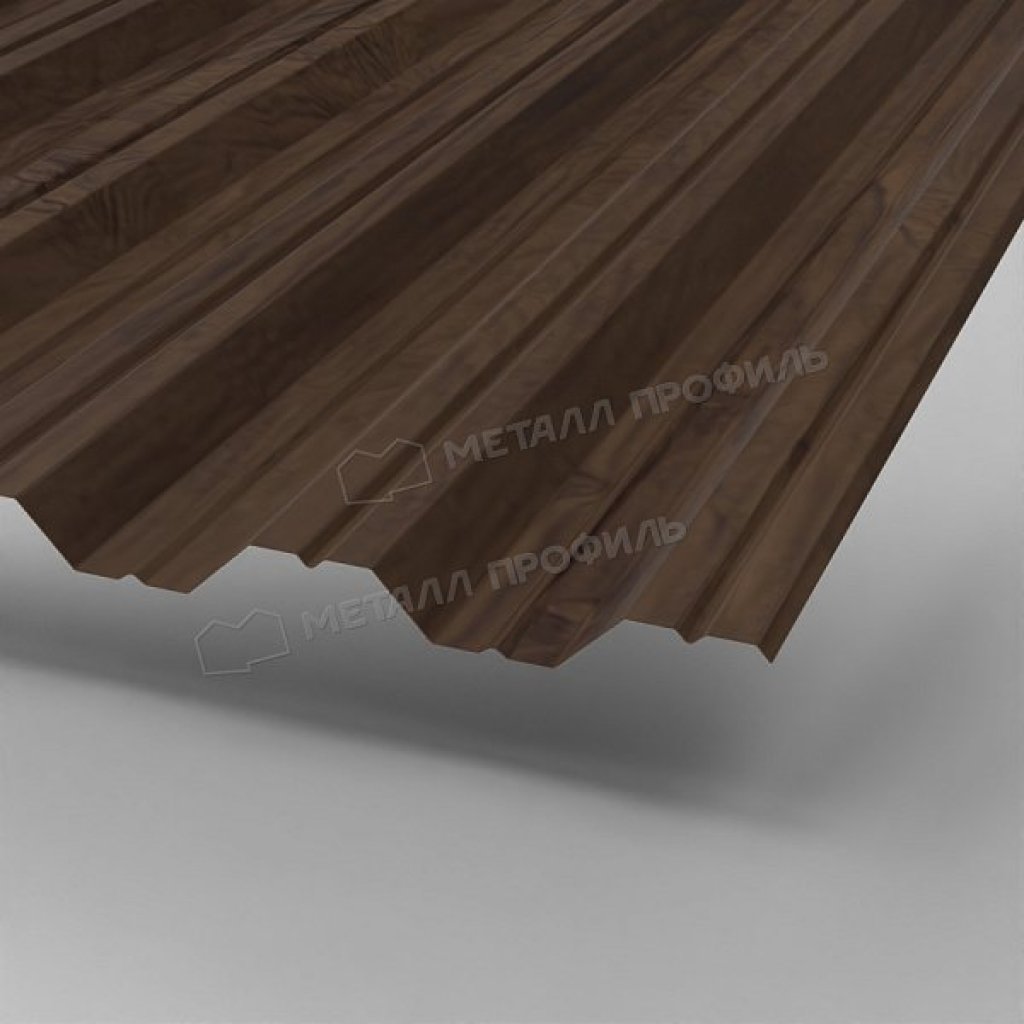 Профлист НС35 A ECOSTEEL MA-01 0.5 RAL морёный дуб