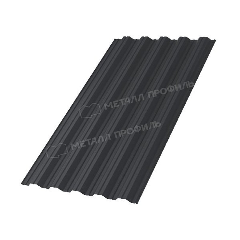 Профлист НС35 B PureTech Mat-20 0.5 RAL 7024 серый графит