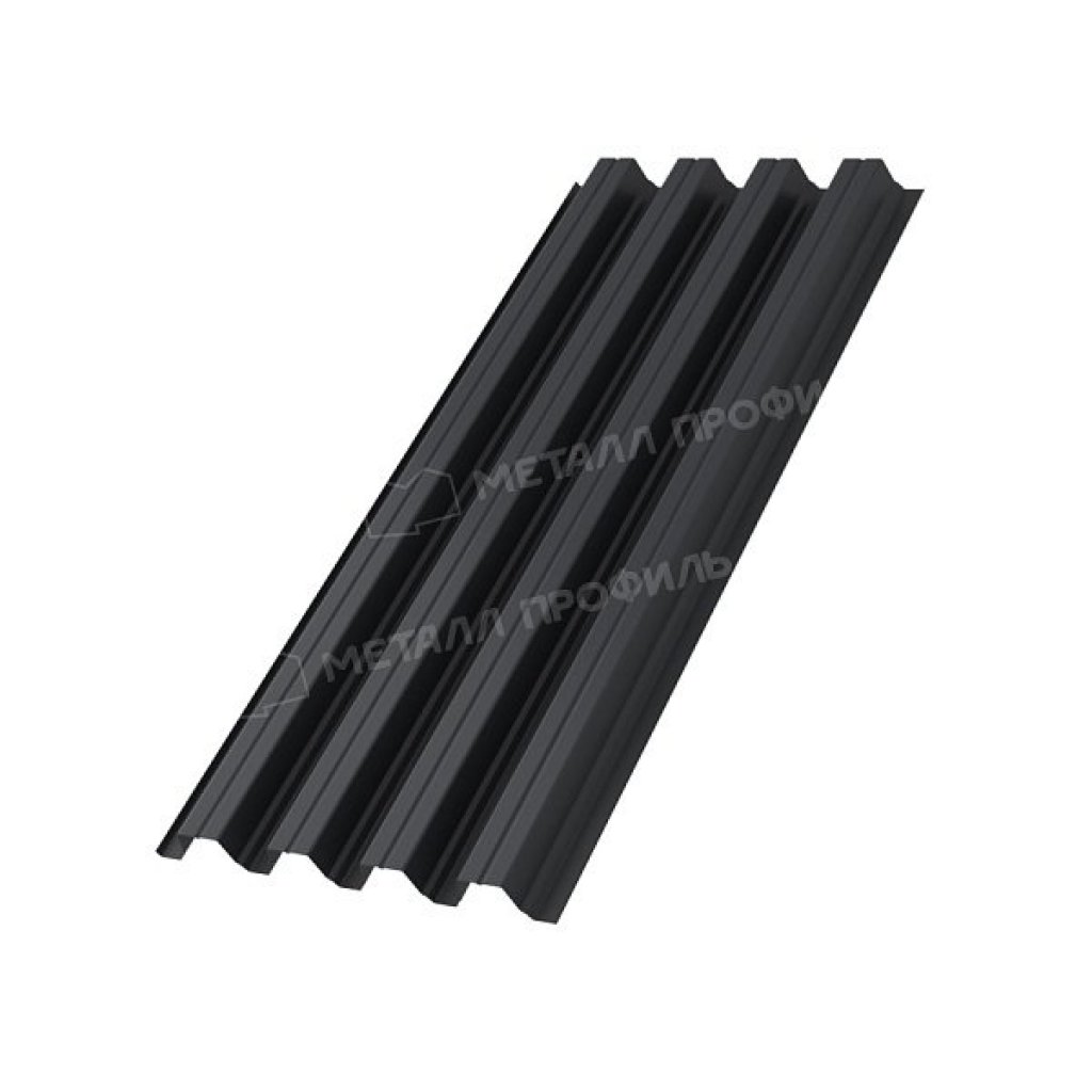 Профлист Н75 B Полиэстер-01 0.7 RAL 7024 серый графит