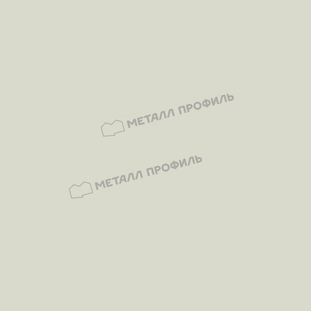 Металлочерепица Монтерроса-S NormanMP ПЭ-01 RAL 9002 Серо-белый 0.5
