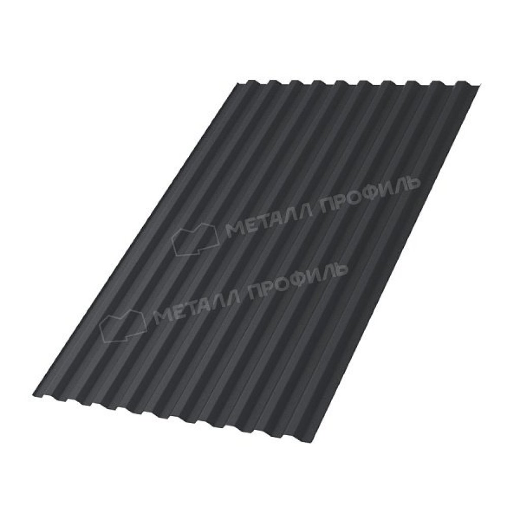 Профлист С21 B VikingMP-01 0.45 RAL 7024 серый графит