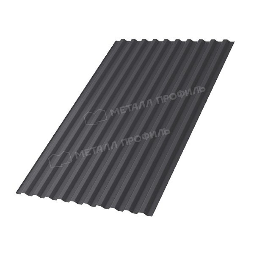 Профлист С21 B VALORI-20 0.5 RAL grey серый