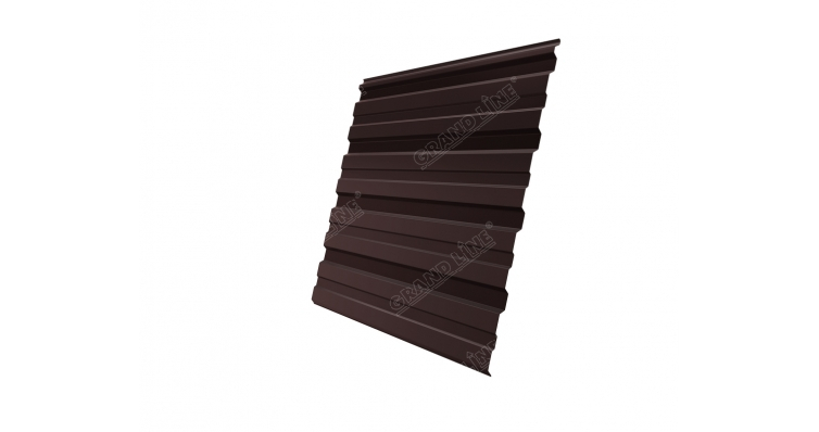 Профнастил С10R GL 0,5 Atlas RAL 8017 шоколад