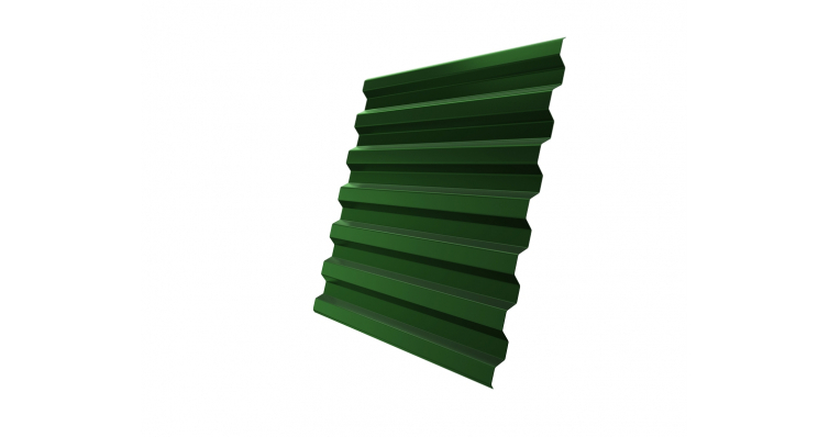 Профнастил С21R 0,45 PE RAL 6002 лиственно-зеленый