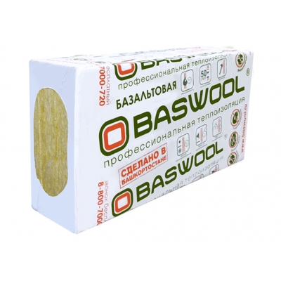 Утеплитель Baswool (Басвул) Фасад толщина 50 мм, плотность 90 кг/м3