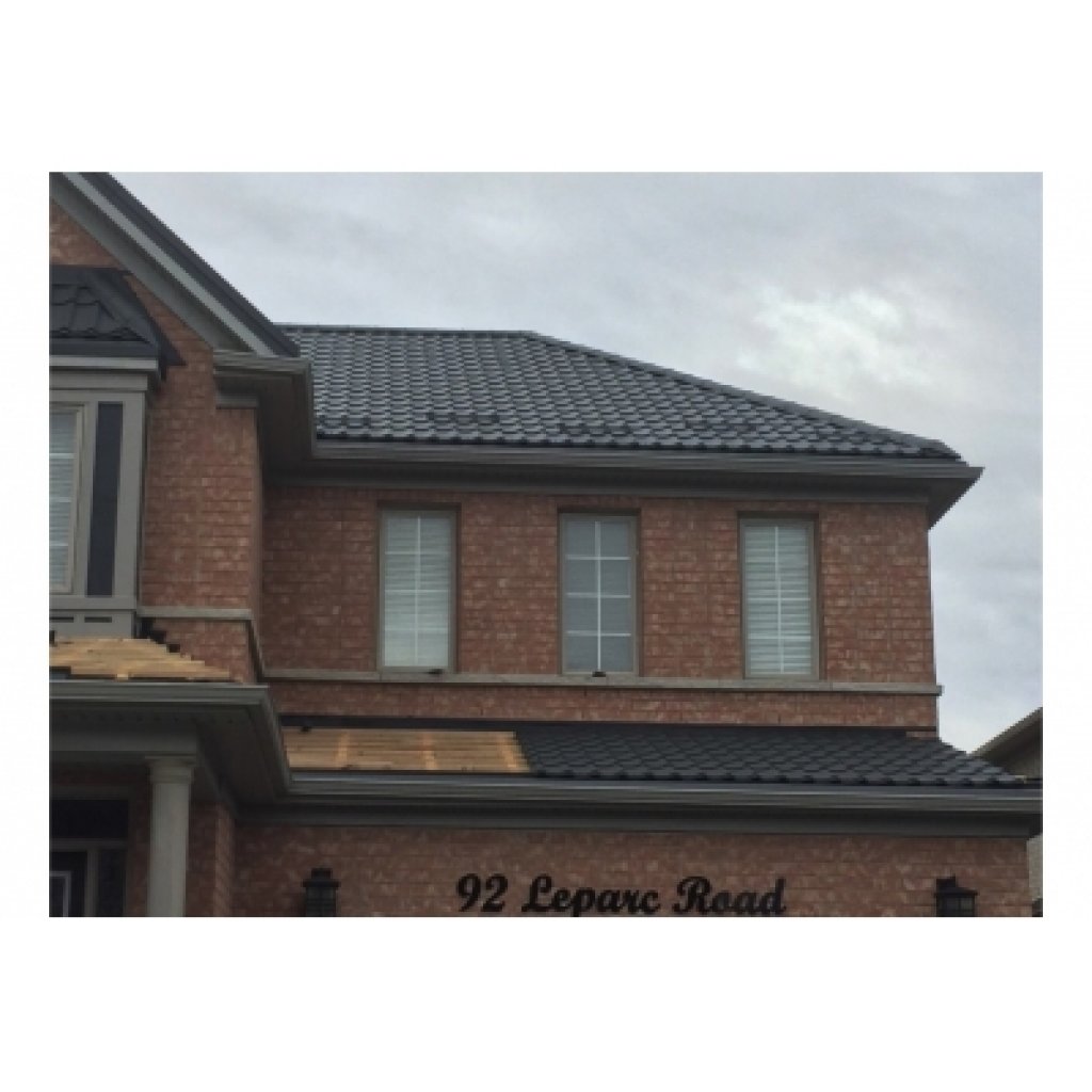 Металлочерепица "Классик" ("Classic") в01 0,5 Rooftop Бархат RAL 9005 черный