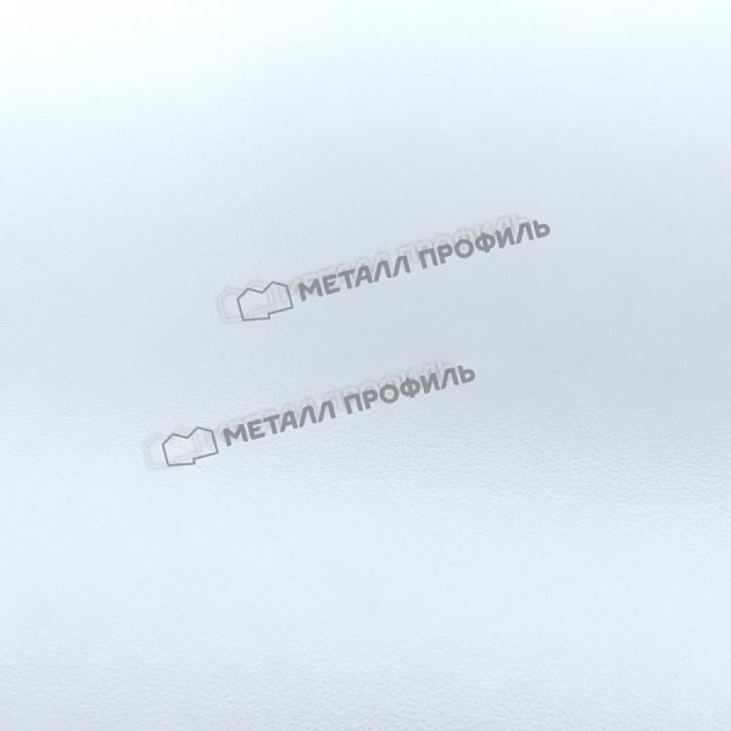 Металлочерепица Монтерроса-X NormanMP ПЭ-01 RAL 9003 Белый 0.5