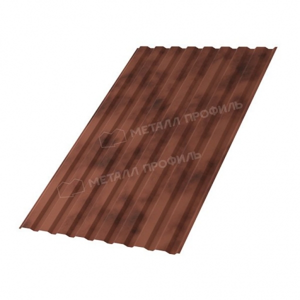 Профлист МП20 A КЛМА-02 0.5 RAL anticato терракотовый