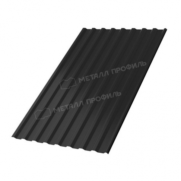 Профлист МП20 R PURMAN-20 0.5 RAL 9005 черный темный