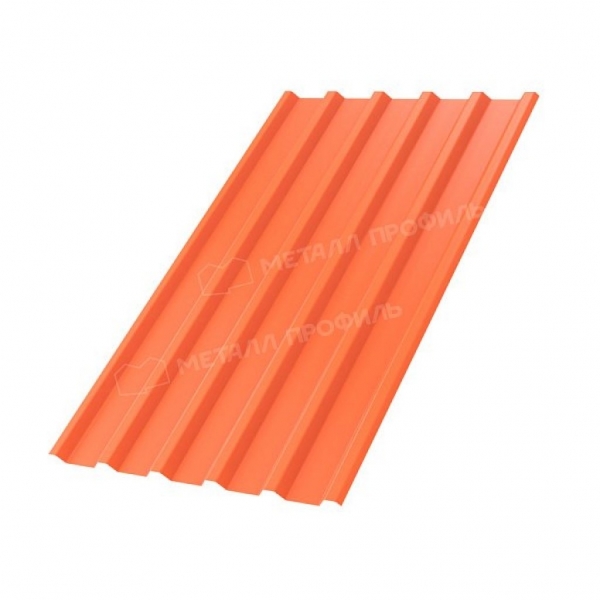 Профлист МП35 B Полиэстер-01 0.5 RAL 2004 чистый оранжевый