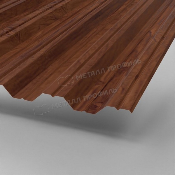 Профлист НС35 A ECOSTEEL-01 0.5 RAL морёный дуб