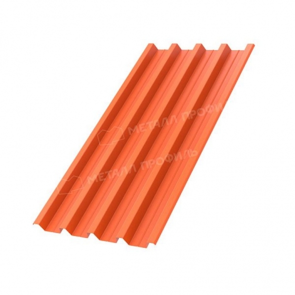 Профлист Н60 A Полиэстер-01 0.5 RAL 2004 чистый оранжевый