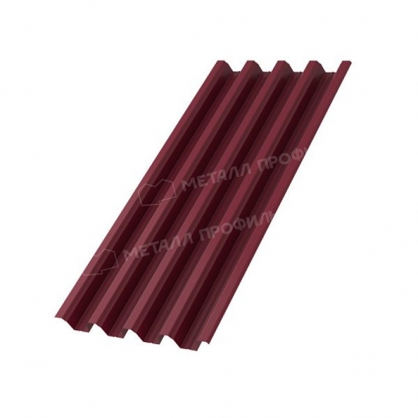 Профлист Н75 A Полиэстер-01 0.65 RAL 3005 красное вино