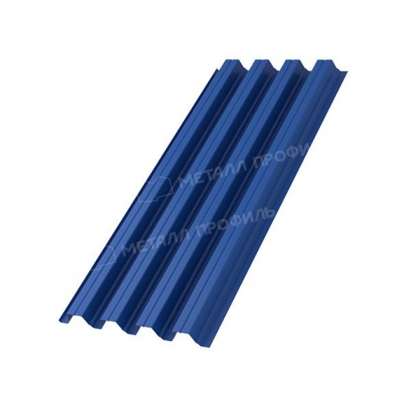 Профлист Н75 B Полиэстер-01 0.65 RAL 5005 синий насыщенный