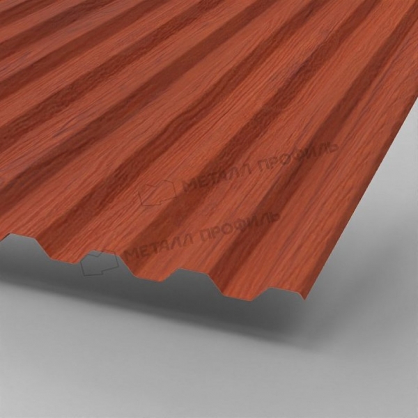 Профлист С21 A ECOSTEEL T-12 0.45 RAL дуб дуб