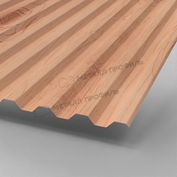Профлист С21 A ECOSTEEL T-12 0.45 RAL орех орех