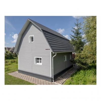 Металлочерепица "Классик" ("Classic") в01 0,5 Velur RAL 7024 мокрый асфальт